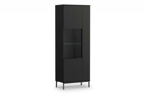 Vitrine ERISTO schwarz